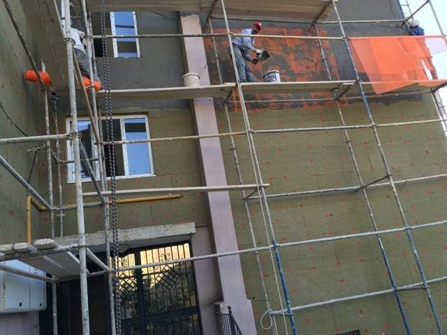 Mantolama sonrası dış cephe sıva ve kaplama uygulaması