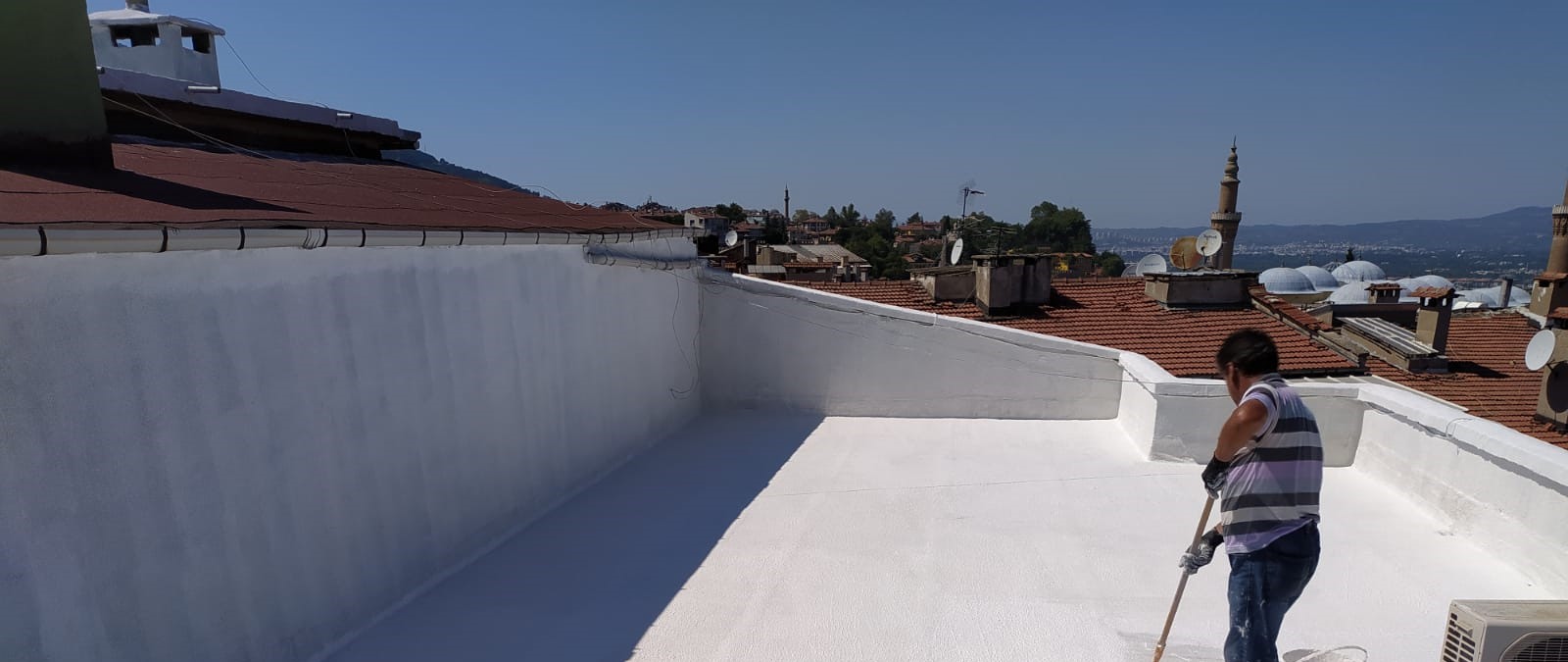 Teras su yalıtımı kaplama